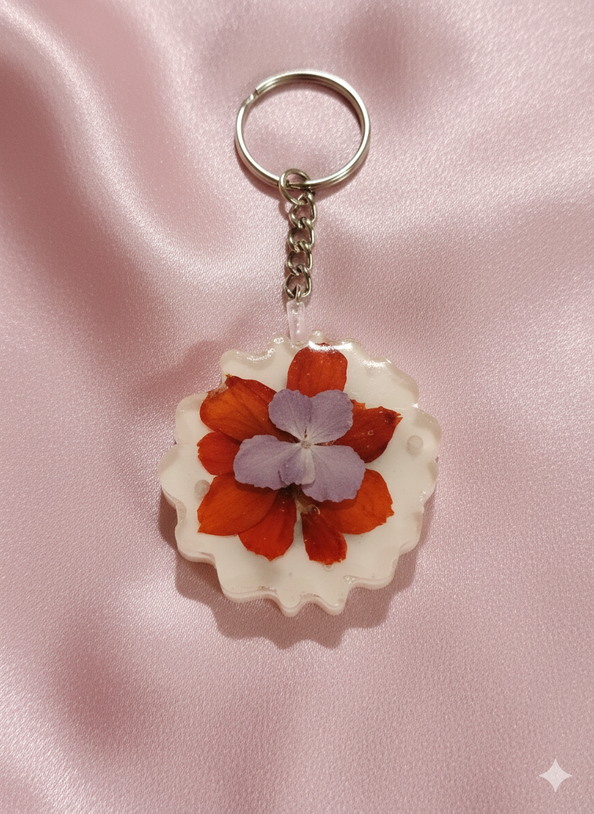 Key Chain Designer Series - Floral