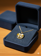 Pendant Floral series - Mustard