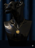 Pendant Floral series - Mustard