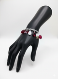 Bracelet - Designer series - Red and White