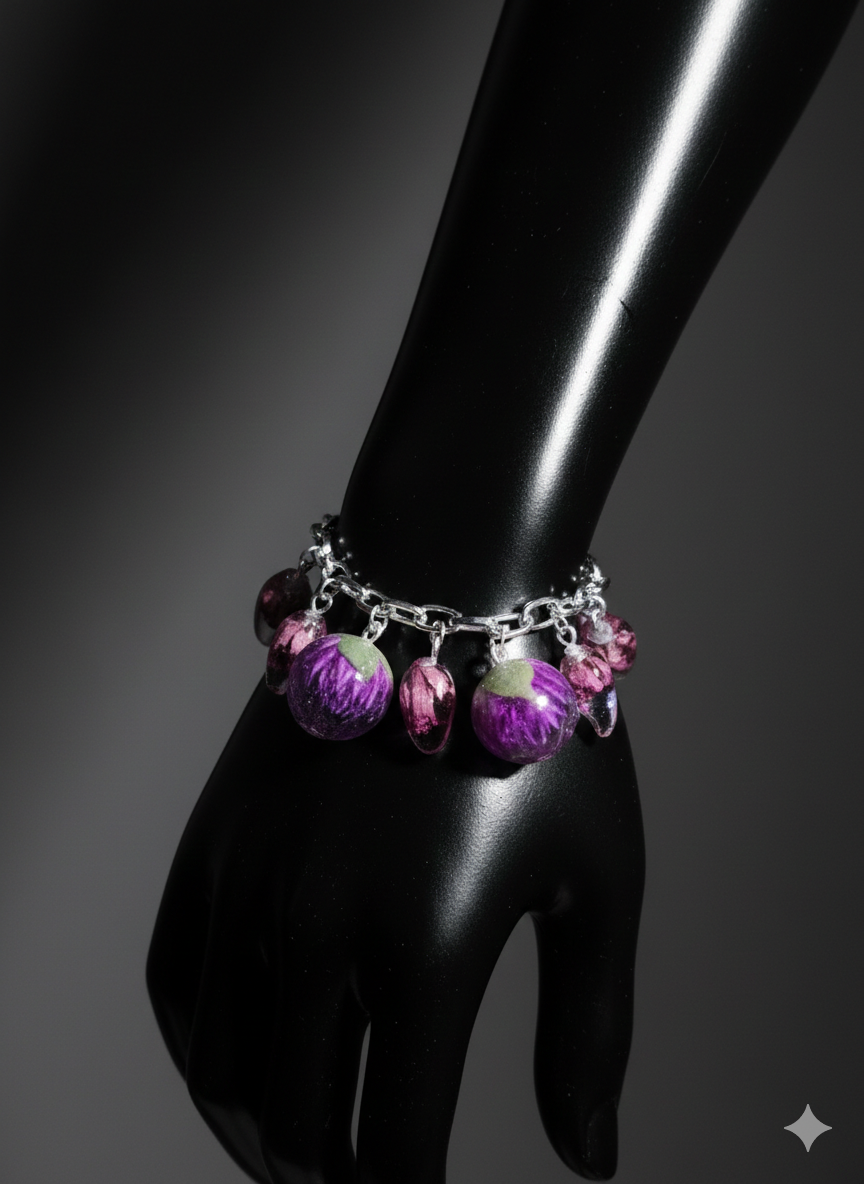 Fashion Accessory - Purple bulb Set