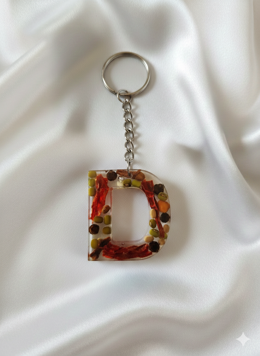 Alpha Key Chains & Hand Bag Accessories - Designer