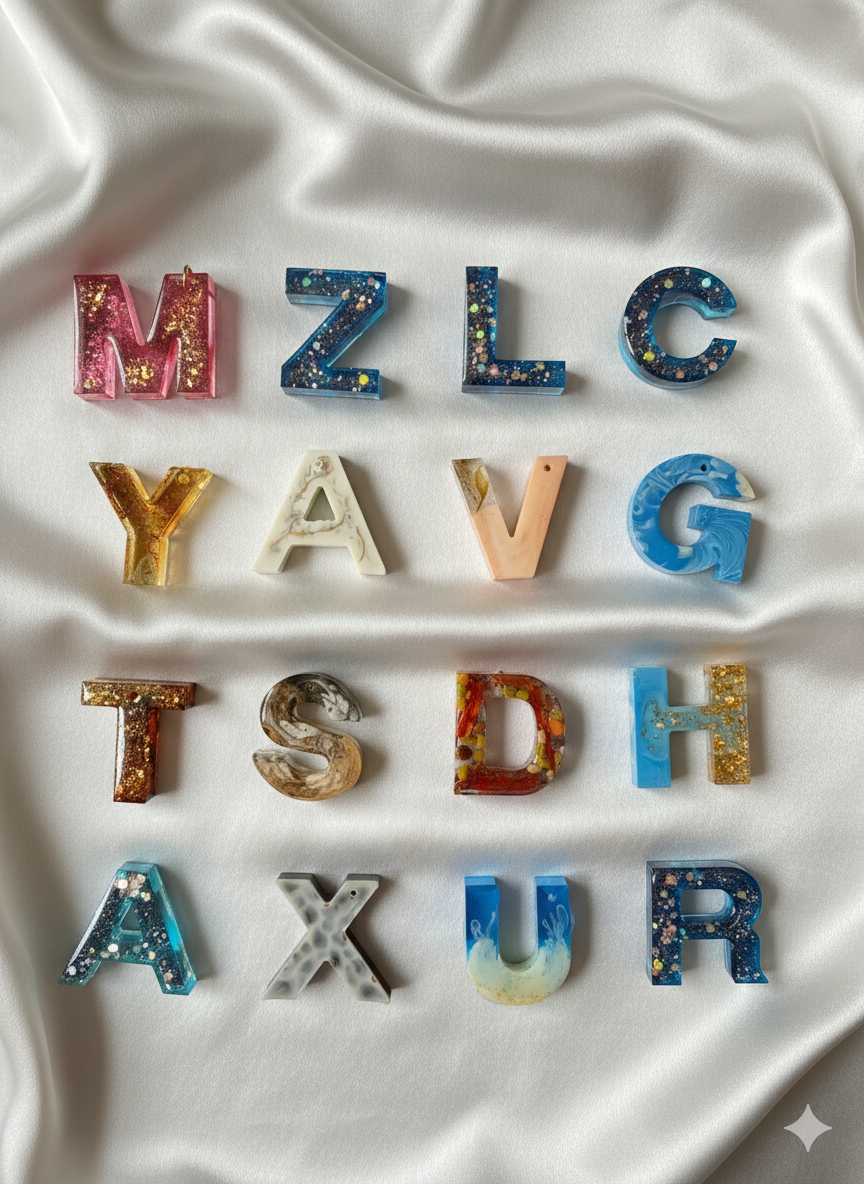 Alpha Key Chains & Hand Bag Accessories - Designer