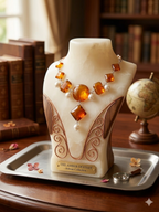 Fashion Accessory - Honey Pearl Necklace set
