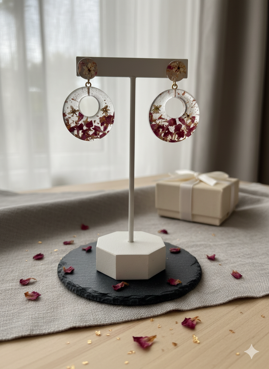 Earring Floral series - Flower & Petals