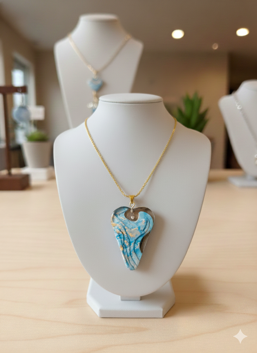 Pendant Trend series - Blue kite
