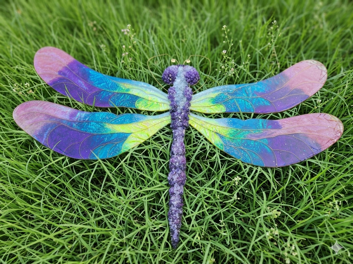 Wall Decor - Crystalcore Dragon Fly