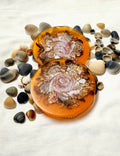 Coaster - Saffron bloom - Set of 2