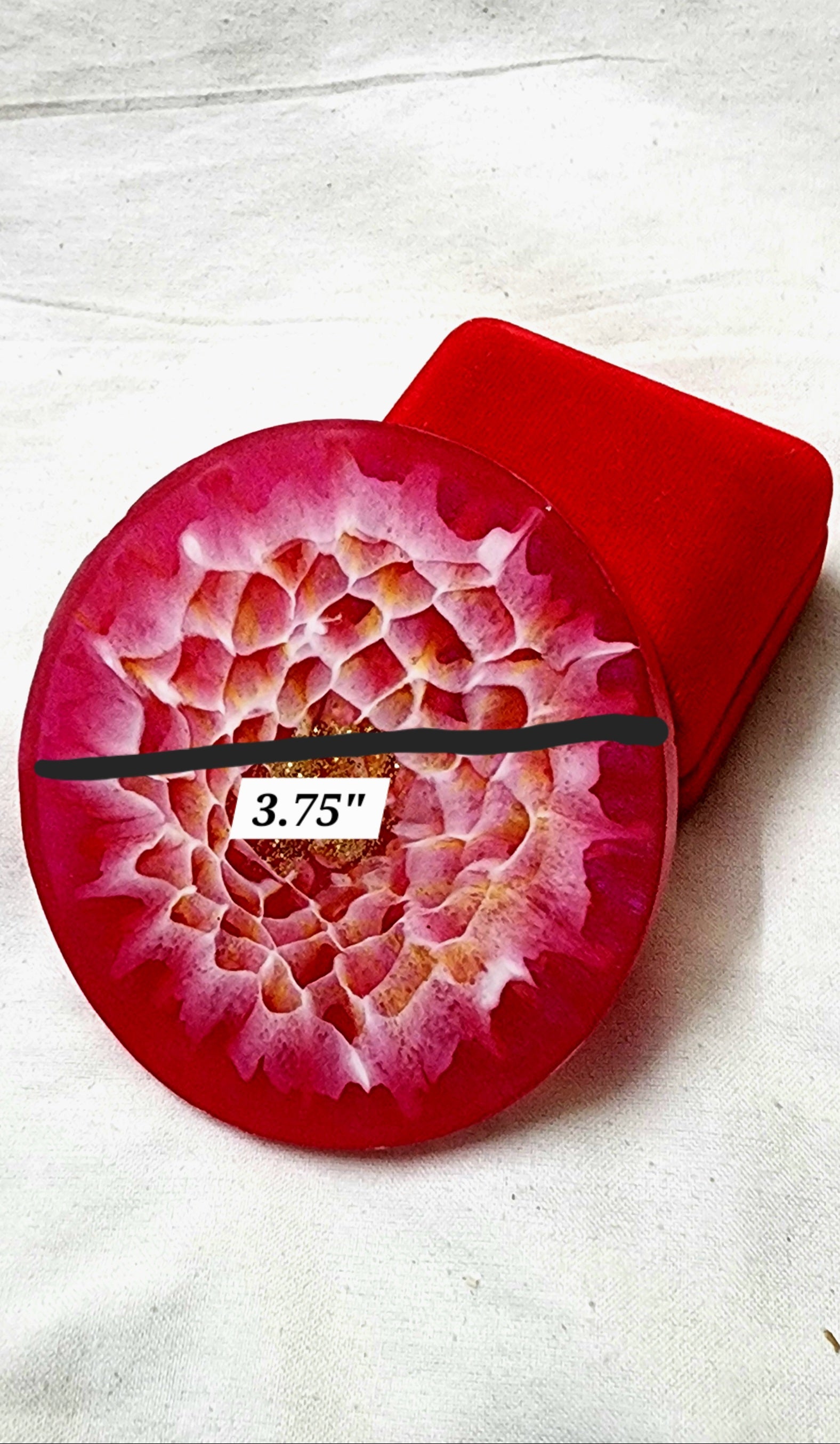 Floral Coaster - Round