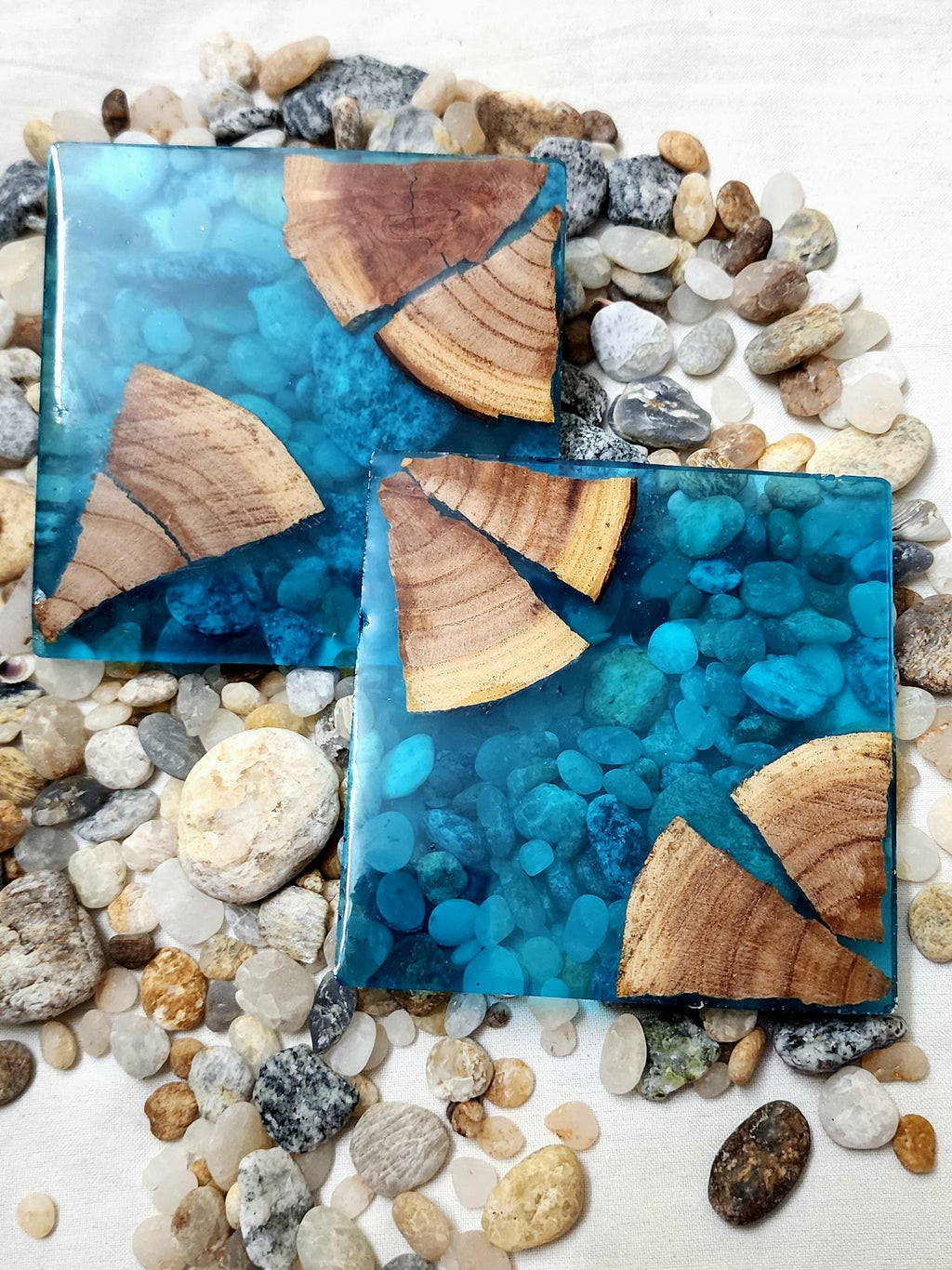 Coaster - Square river - Set of 2