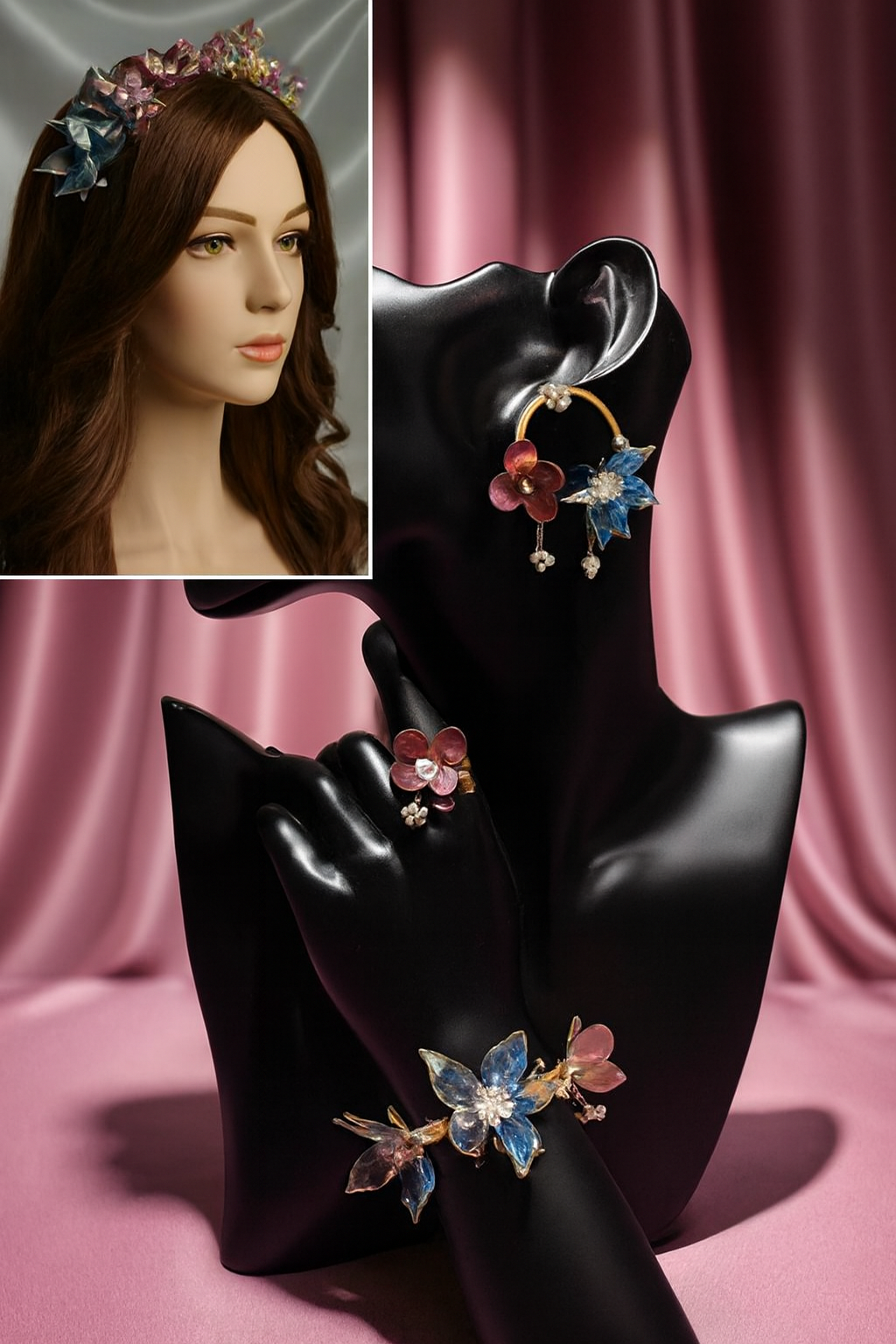 Fashion accessory - Floral Necklace set