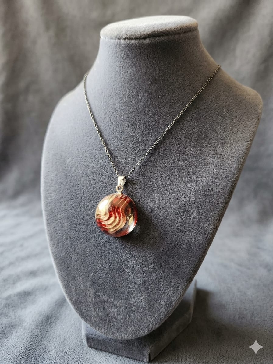 Pendant Trend Series - Gold Dome