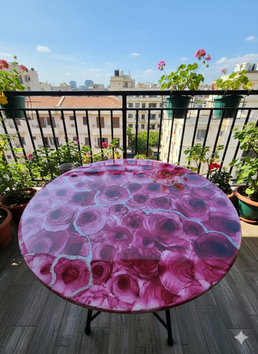 Home Decor - Rose Coffee table