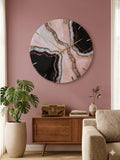 Wall Decor - Red Crystal Clock