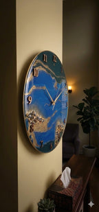 Wall Decor - Blue Ocean clock
